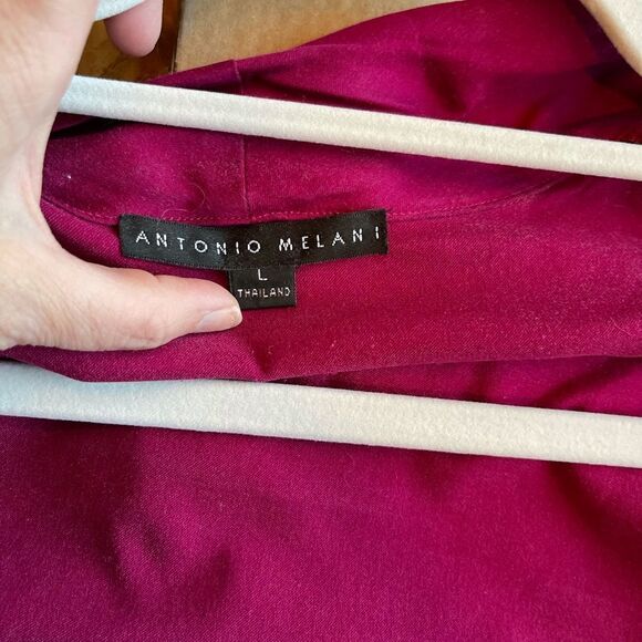 Antonio Melani Ruched Front Blouse - Picture 7 of 10